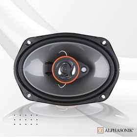 Alphasonik AS268P in-car installation demonstrates roomier, balanced sound.