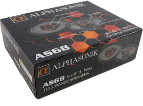 Alphasonik AS68 size comparison with ruler showing shallow 2.32-inch mounting depth benefit