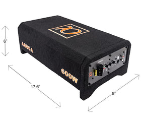 Alphasonik AS80A MDF construction and copper voice coil enhance durability and tone.