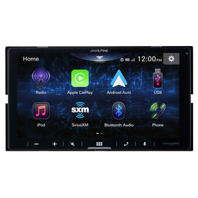 Alpine iLX-W670 customizable home screen for quick access
