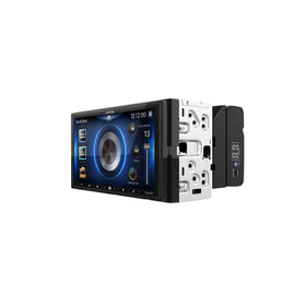 Dash-ready design on the Alpine iLX-W670-M provides a stable, factory-like installation and easy controls.