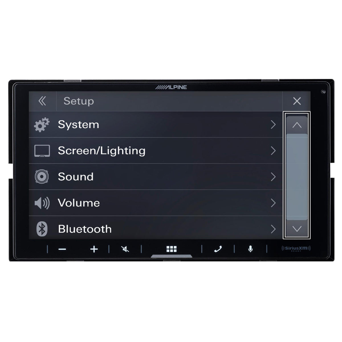 Alpine iLX-W770 installed in a double-DIN dash for a clean, integrated look