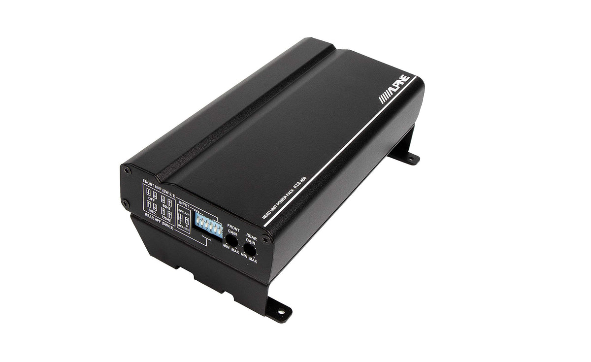 Alpine KTA-450 compact dimensions make integration easy in tight installations.