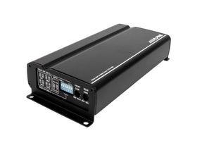 Alpine KTA-450 rail mounting holes enable secure installation.