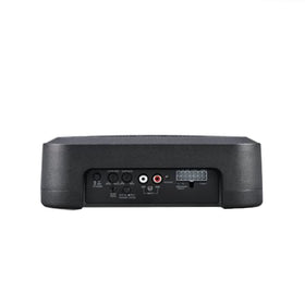 Alpine PWE-S8 die-cast aluminum enclosure adds durability for daily use.