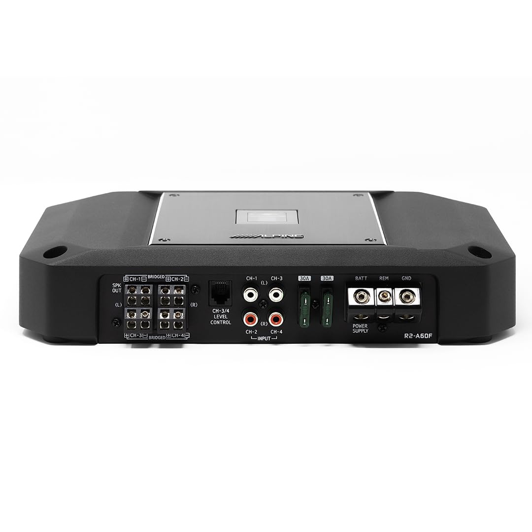Alpine R2-A60F auto turn-on with remote sensing simplifies startup