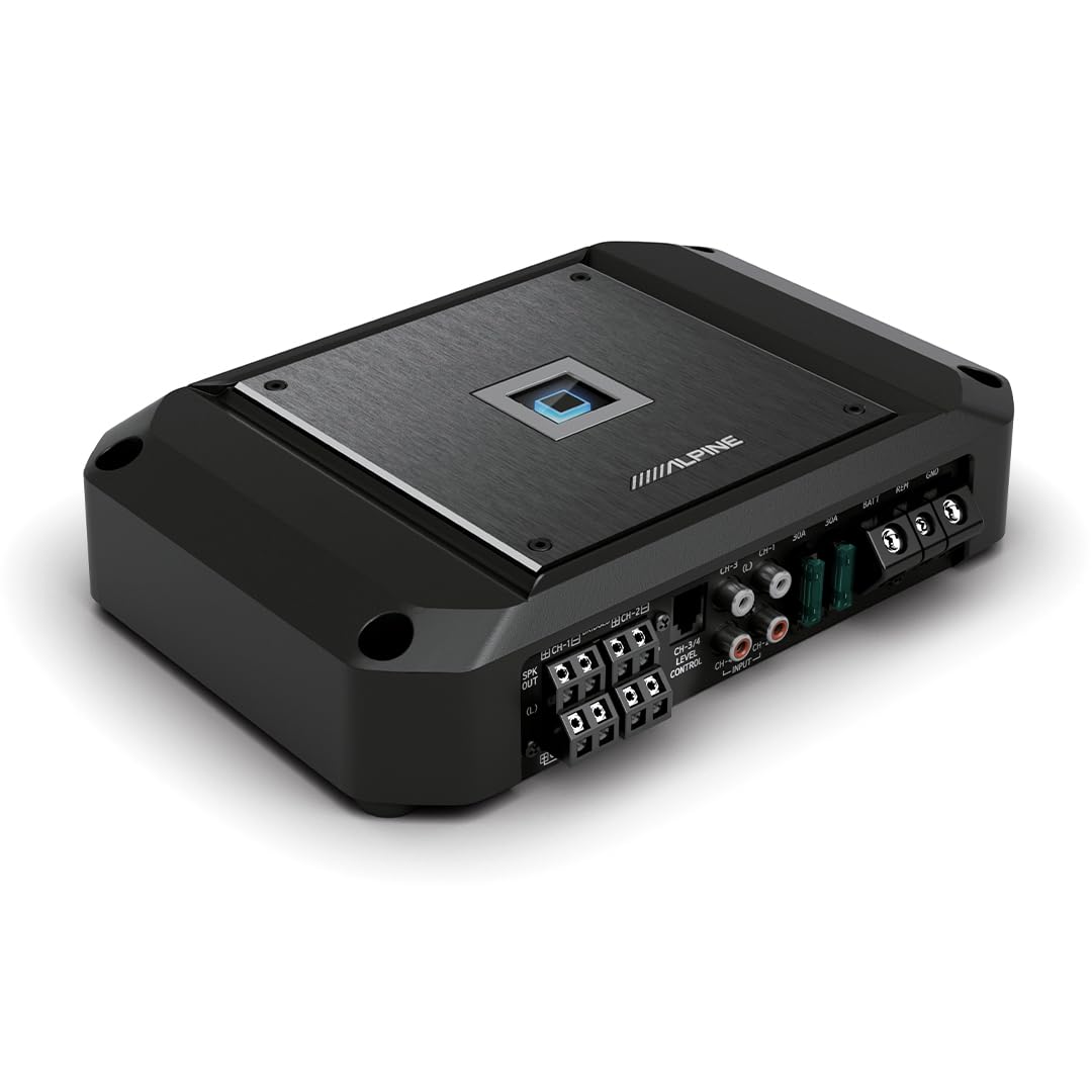 Alpine R2-A60F rear connection ports for versatile wiring