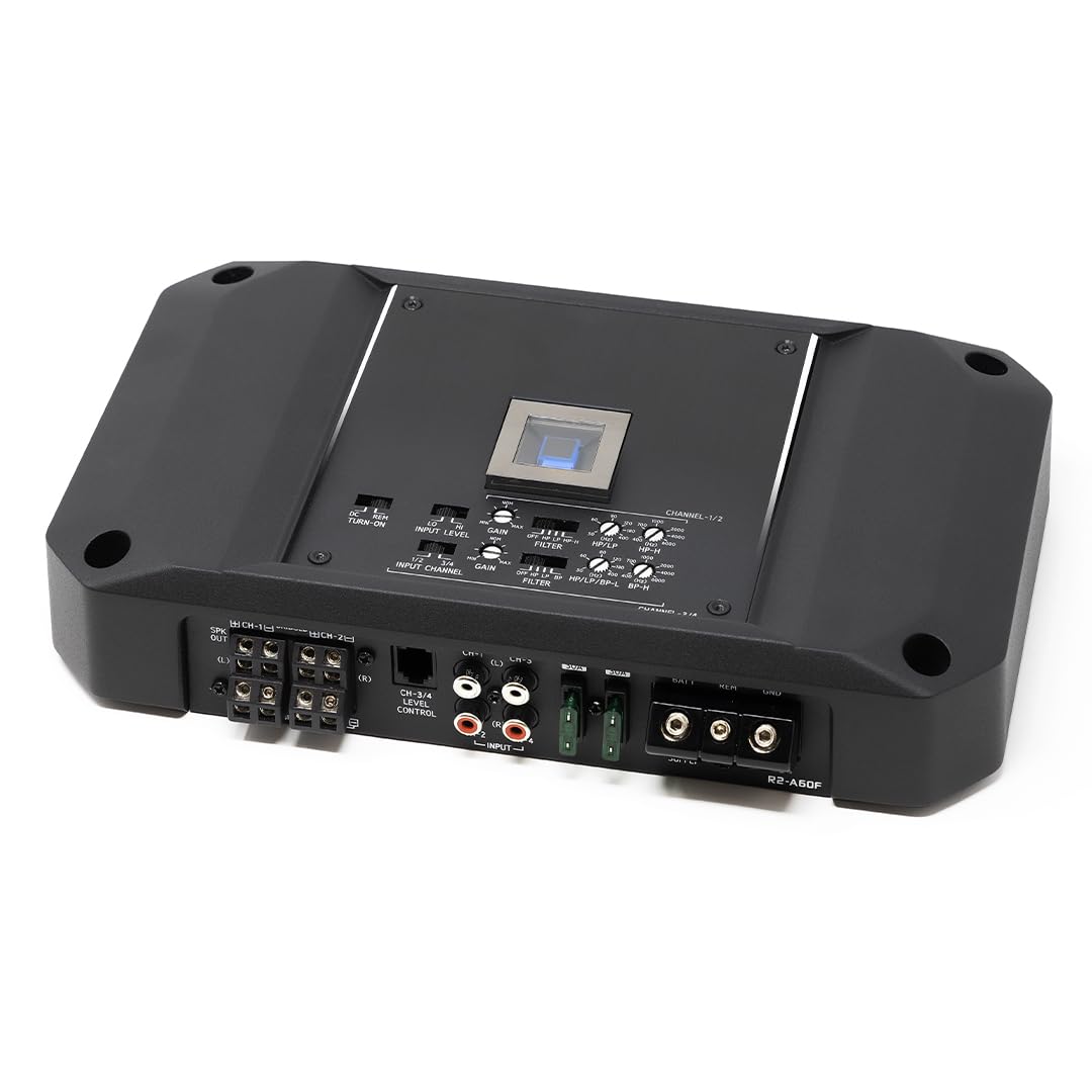 Alpine R2-A60F crossover controls for precise tone shaping
