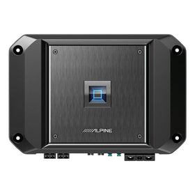 Alpine R2-A60F front panel showing compact chassis and logo