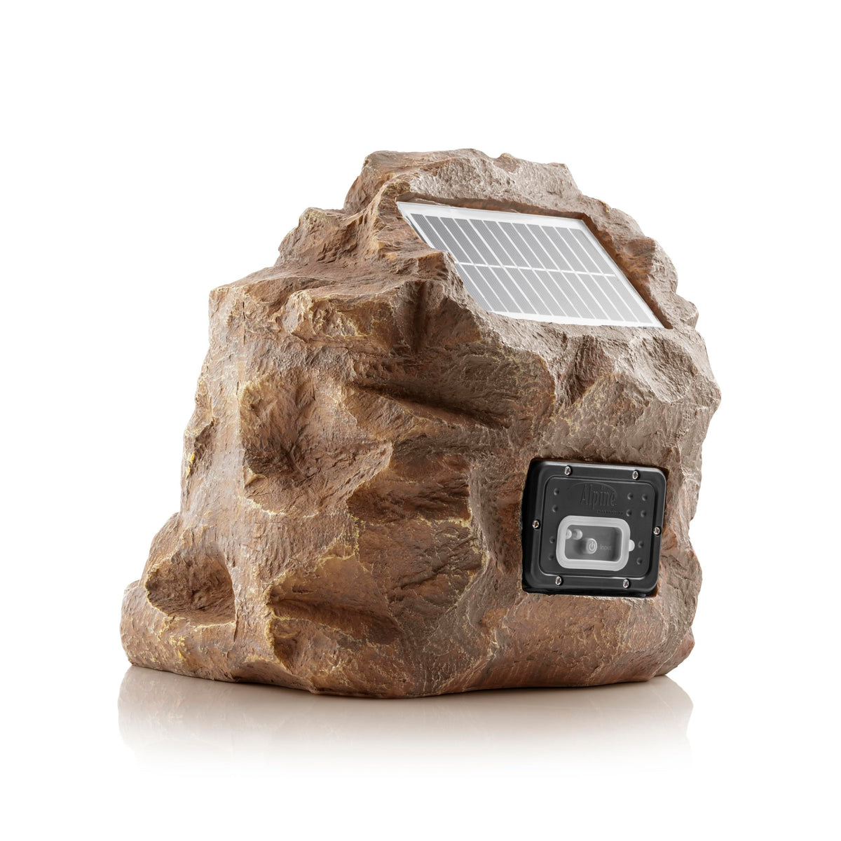 Alpine rock speaker weather-ready design withstands year-round outdoor use