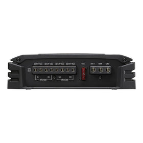 Alpine S-A32F installed in dash for clean, space‑saving power.