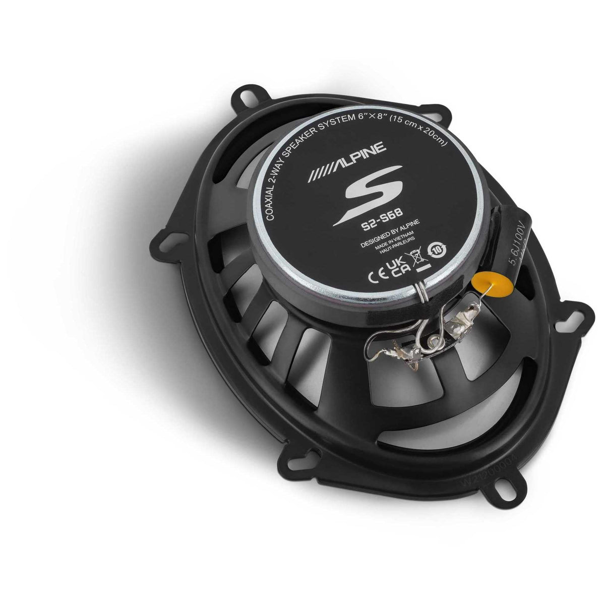 Alpine S2-S68 easy-install design simplifies upgrading your car audio