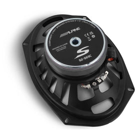 Alpine S2-S69C HAMR Surround enables powerful, accurate bass response.