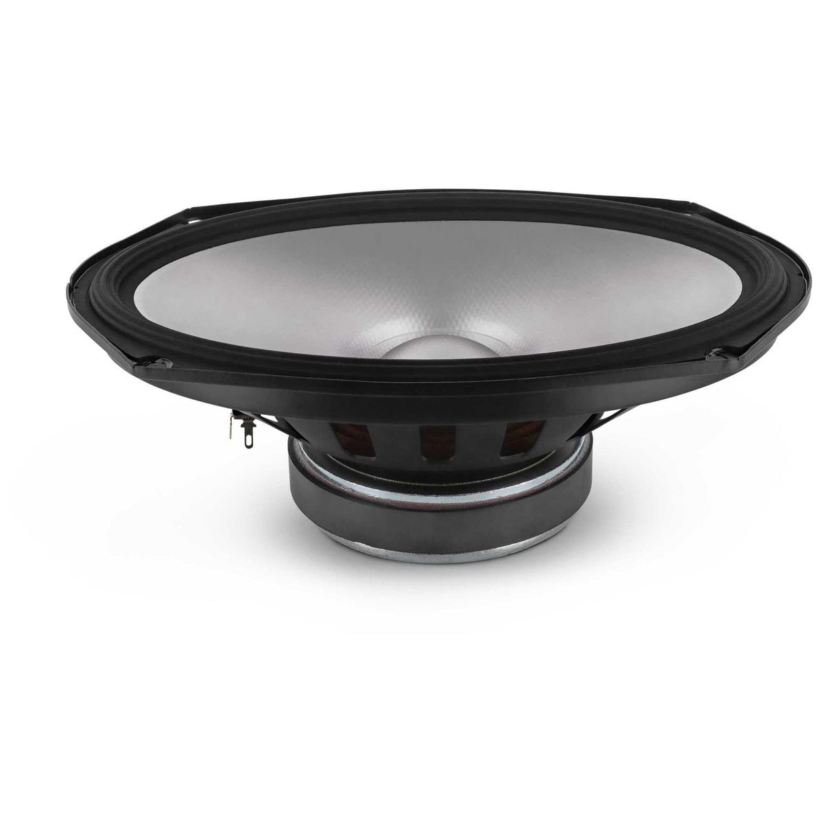 Alpine S2-S69C midrange driver delivering clear vocals and detailed instrument separation.
