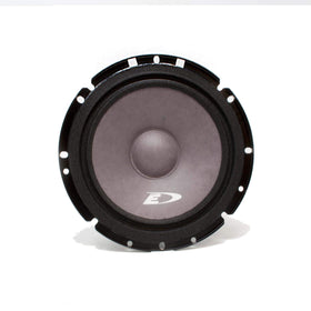 Alpine SXE-1751S woofer close-up with Kapton voice coil for thermal stability