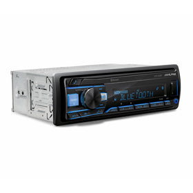 Alpine UTE-83BT 3-band EQ and crossovers tune sound for different car acoustics.
