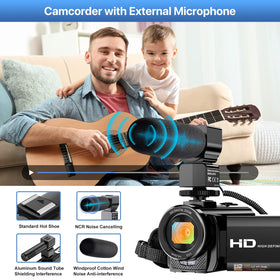 ALSONE 3.0 inch LCD for easy self-shooting and setup
