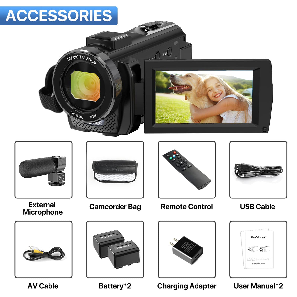 ALSONE two rechargeable batteries extend shooting time