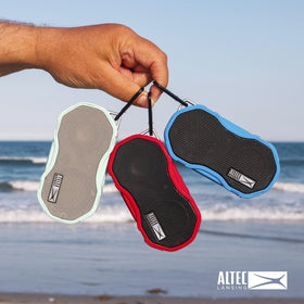 Altec Lansing Baby Boom Bluetooth range up to 100 feet for flexible use