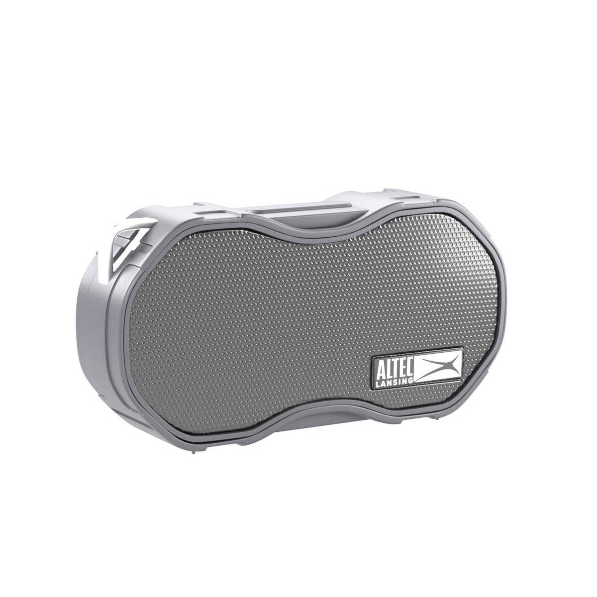 Altec Lansing Baby Boom deep bass visual highlighting powerful outdoor sound