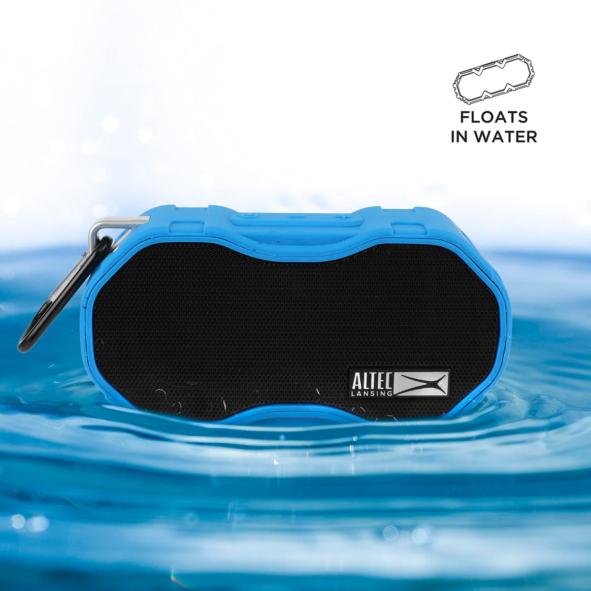Altec Lansing Baby Boom portable travel design for on-the-go listening