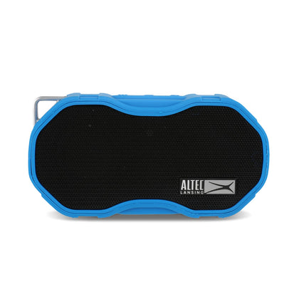 Altec Lansing Baby Boom waterproof Bluetooth speaker in blue for outdoor use