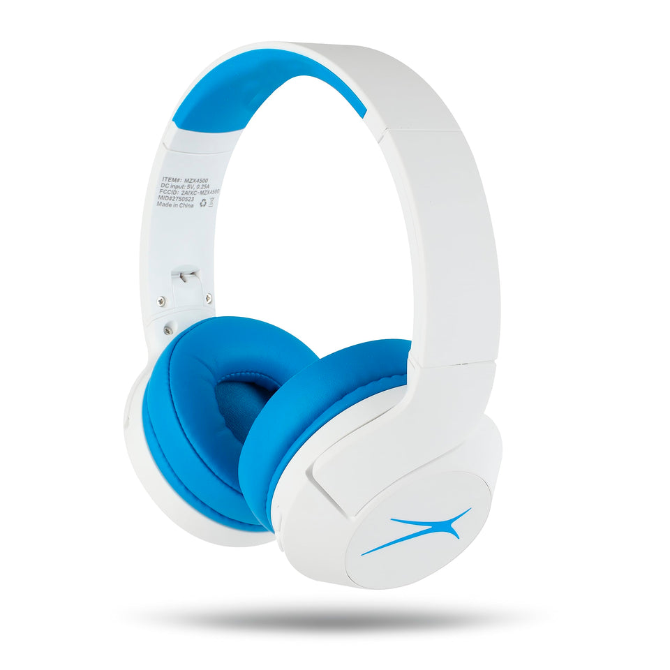 Altec Lansing front view showing design and kid-friendly finish for safe listening