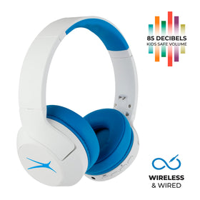 Altec Lansing headband adjustment detail showing secure fit and easy sizing