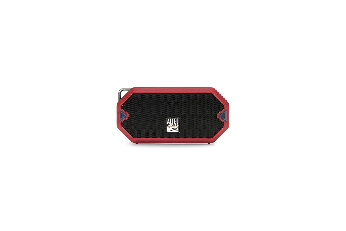 Altec Lansing HydraMini front view showing compact power for on-the-go listening