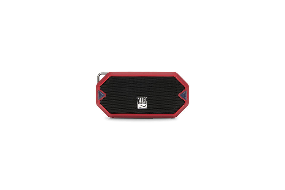 Altec Lansing HydraMini front view showing compact power for on-the-go listening