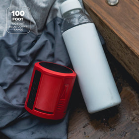 Carrying strap included for easy portability on the go
