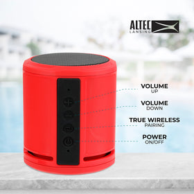 IP67 Everything Proof rating protects HydraOrbit from water and dust