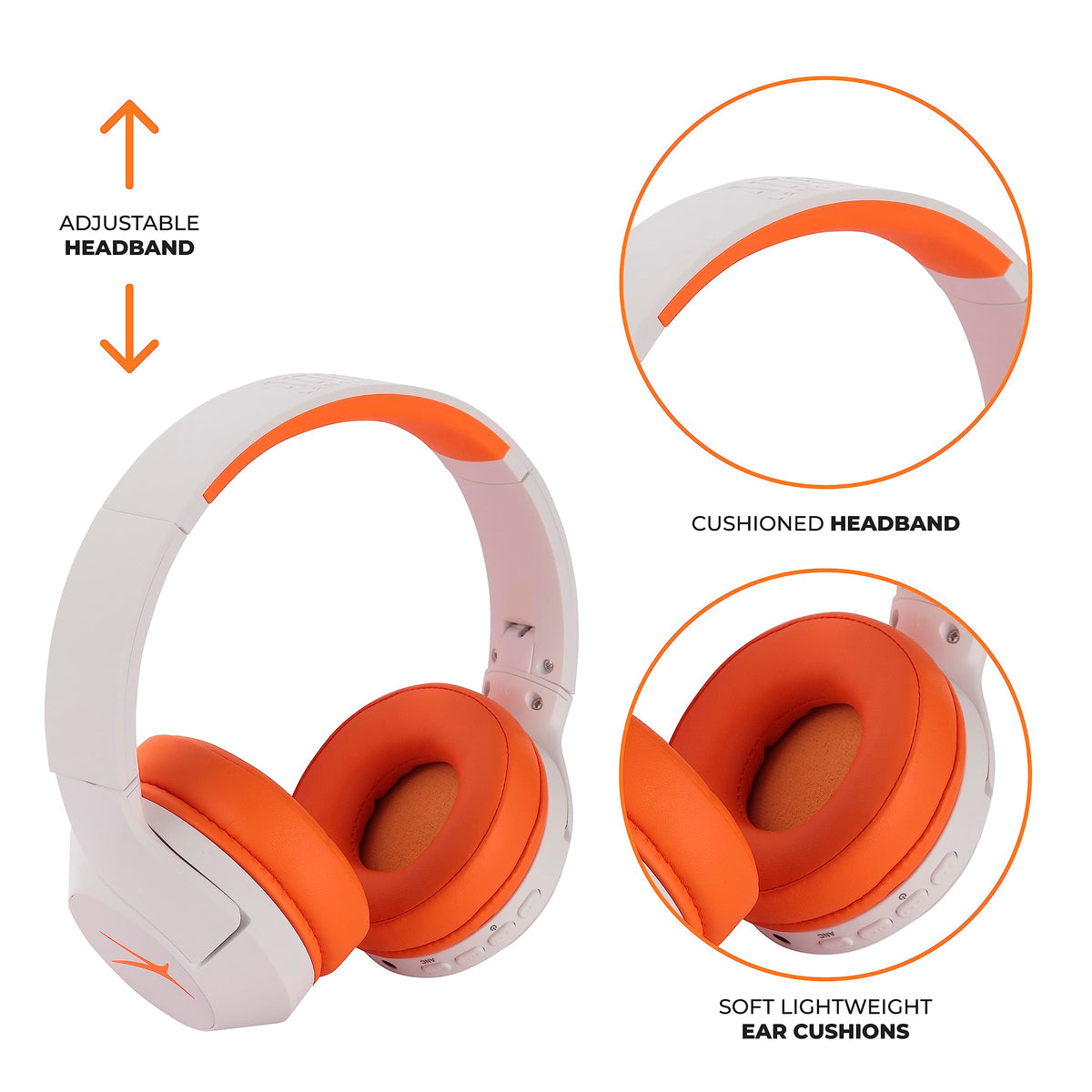 Altec Lansing with water splashes illustrating IPX4 sweatproof benefit