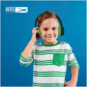 Altec Lansing earcup close-up with soft padding for comfortable wear