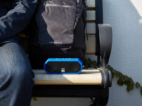 Altec Lansing LifeJacket H2O 4 floats on water for poolside listening