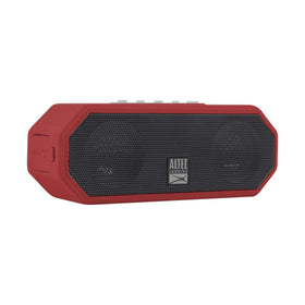 Altec Lansing close-up of textured exterior highlighting grip and impact resistance