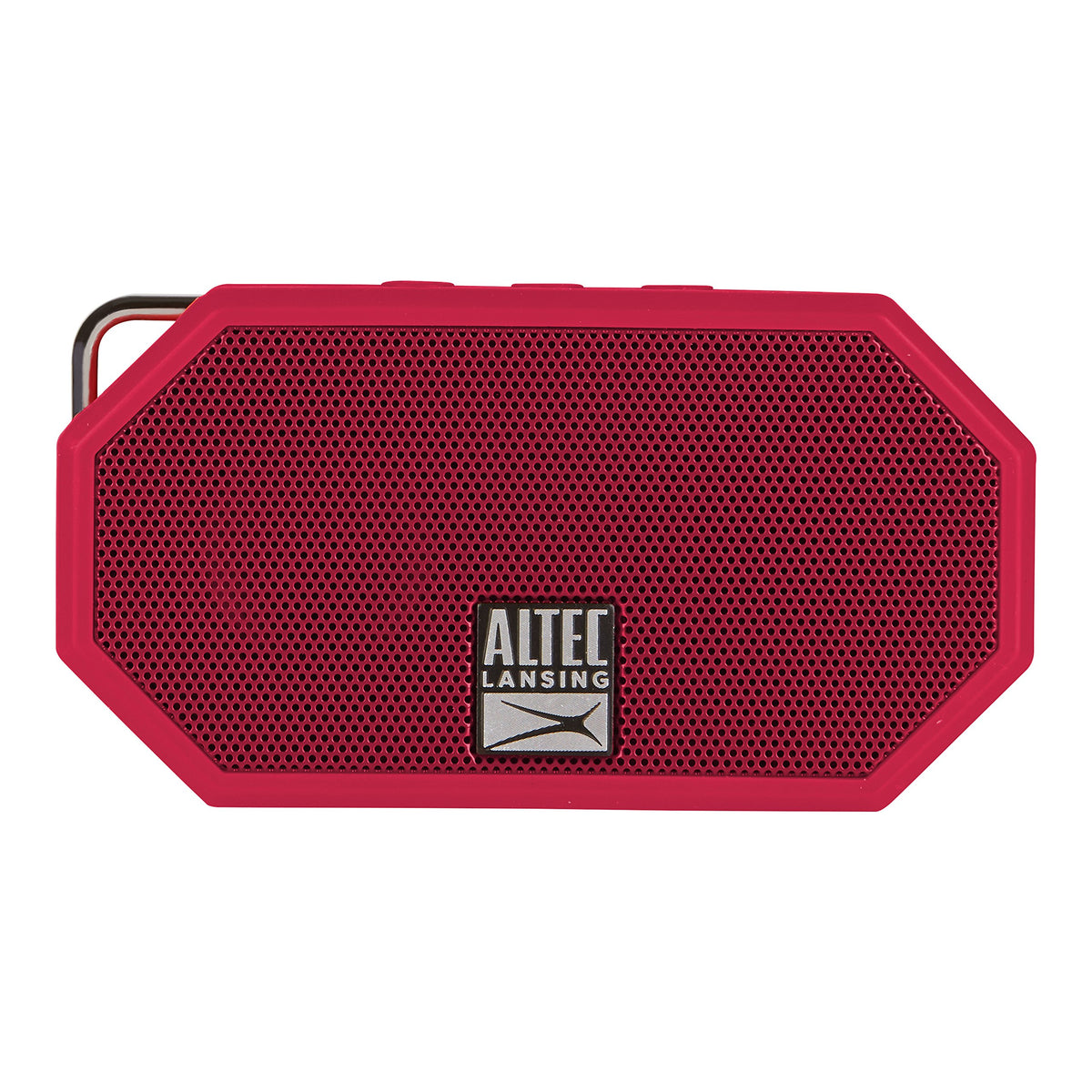 Altec Lansing Mini H2O red front view, compact and ready for outdoor use
