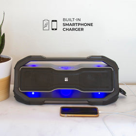 Altec Lansing ROCKBOX quick Bluetooth pairing streams to multiple speakers