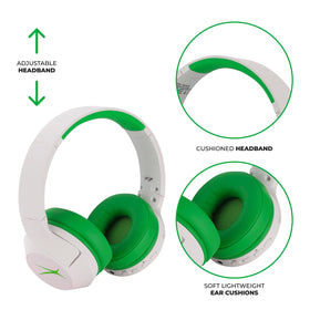 Altec Lansing next to water bottle to show scale and durable, sweatproof build