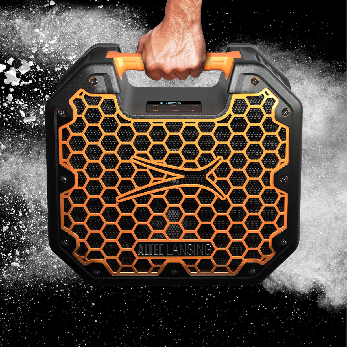 Altec Lansing TOUGHBOXX party sync setup for larger audiences.