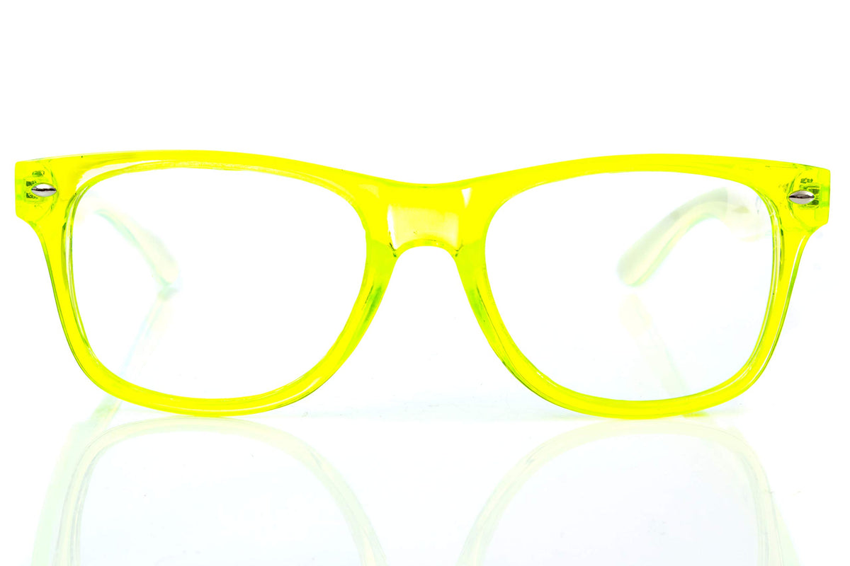 Alternative Imagination spiral diffraction glasses for raves create vivid light spirals.