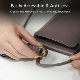 alto open case with AirPods 4 seated demonstrating snug fit