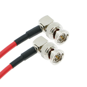 Alvin's Cables red Komodo-ready SDI cable ensuring reliable 4K workflow monitoring