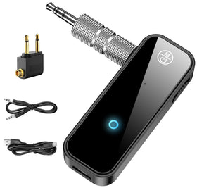 ALYNIC AUX Bluetooth 5.0 adapter in car enabling wireless music and hands free calls