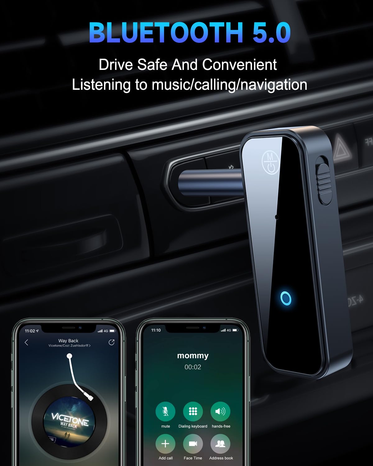 ALYNIC AUX cable 50cm connects legacy devices to wireless audio