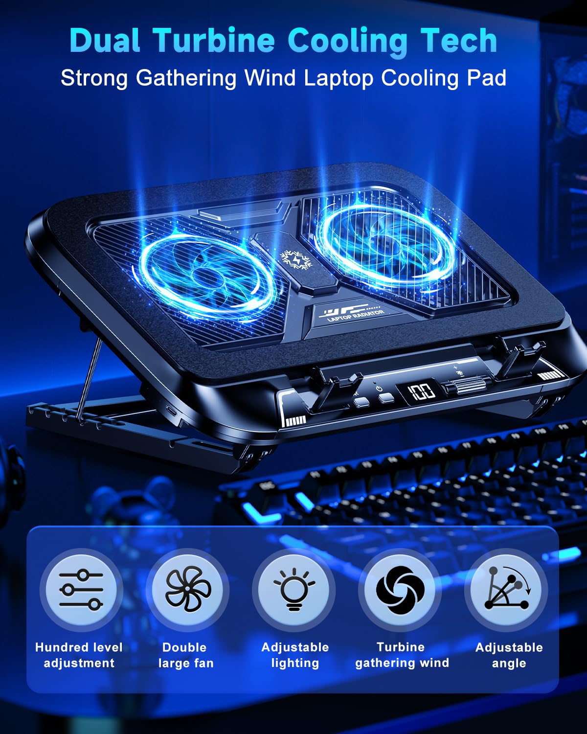 ALYNIC close-up of turbofan blades showing powerful airflow benefit