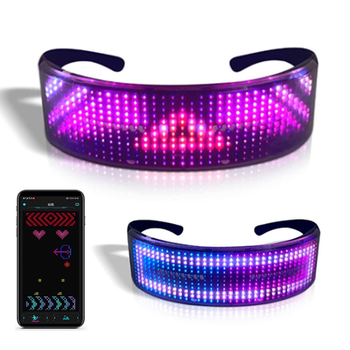 AmaCielo front view showing full LED display and clear message visibility