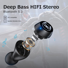 AMAFACE B88 earbuds IPX5 sweatproof design for gym sessions.