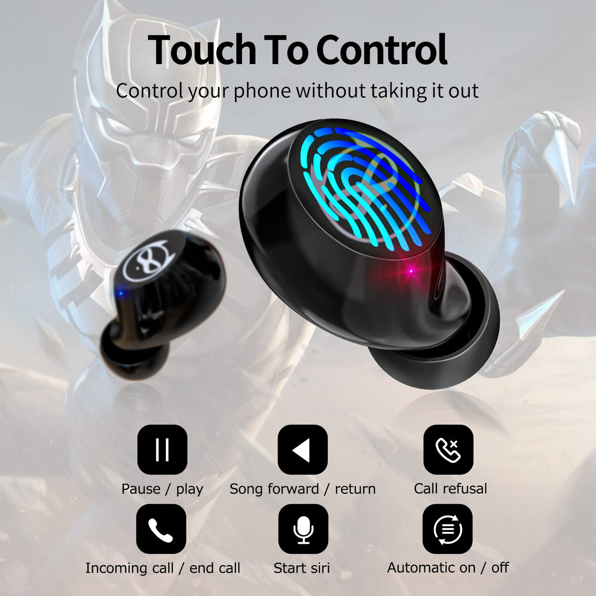 AMAFACE Bluetooth connection icon illustrating quick pairing and stable setup.