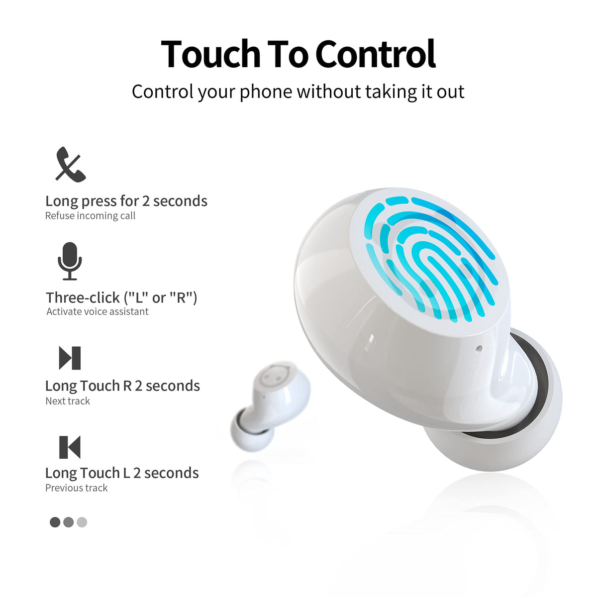 AMAFACE lightweight 3.5g earbuds ideal for sports and daily wear